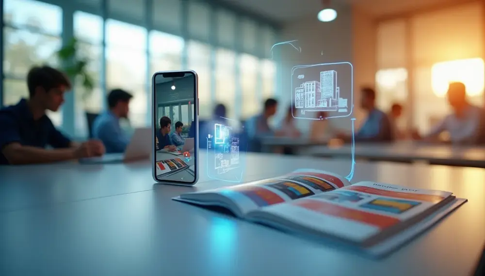 3 beeindruckende Augmented Reality Print Examples für dein Marketing