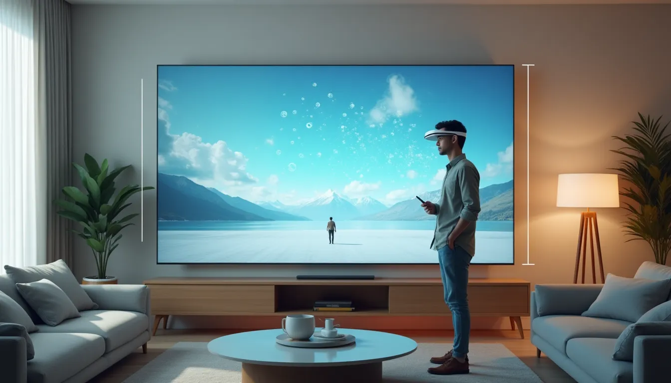 Augmented Reality TV Size: So bestimmen Sie die ideale Fernsehergröße