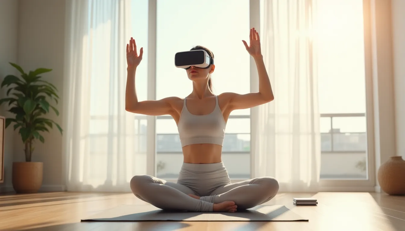 Mit Virtual Reality Yoga App ganzheitlich entspannen und trainieren