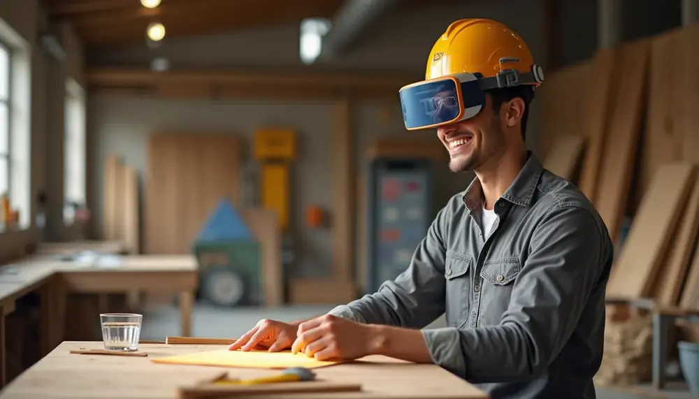 Praktische Anwendungsbeispiele für AR Brille Holzbau