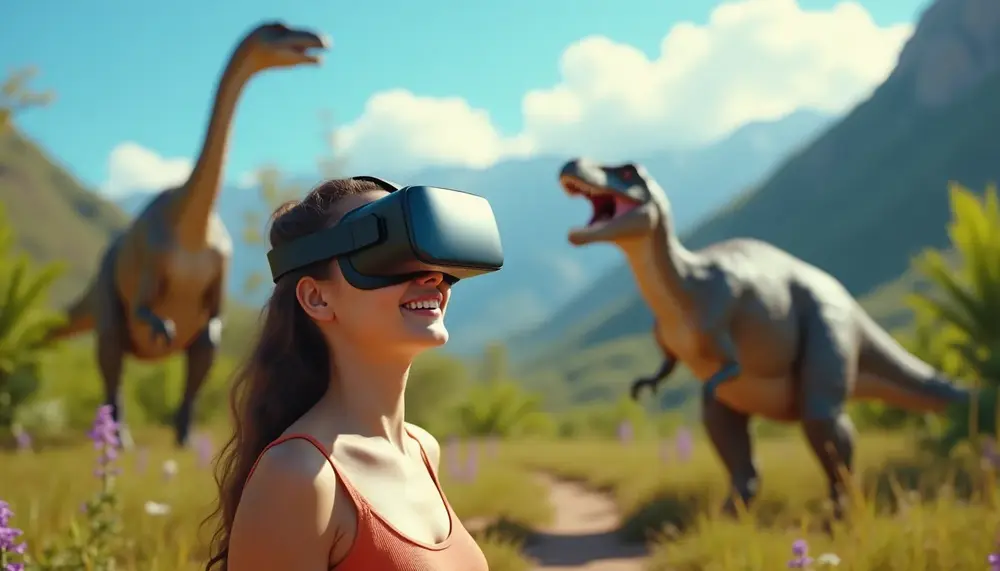VR Brille Dinosaurier: So tauchst du tief in die prähistorische Welt ein