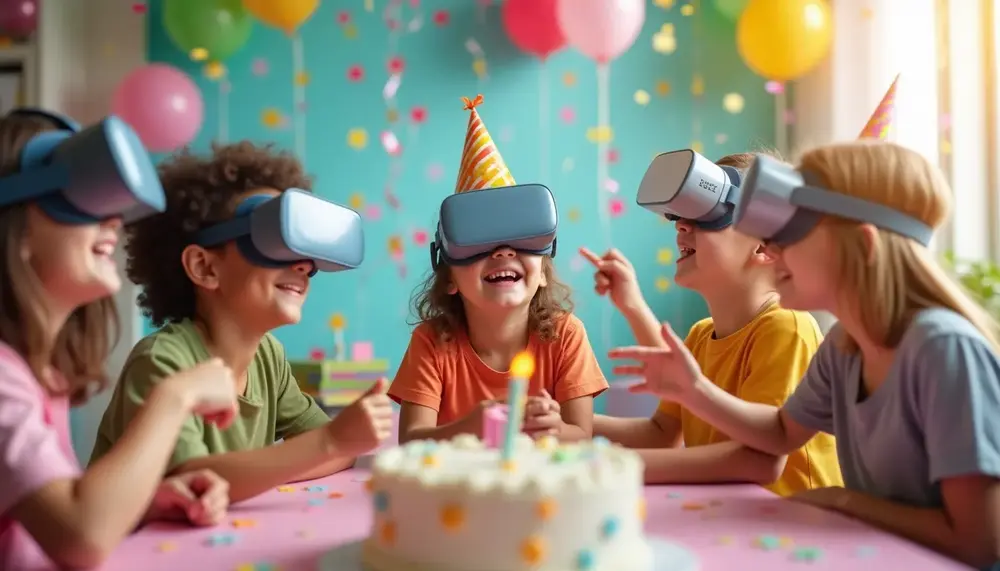 VR Brille Kindergeburtstag: Unvergessliche Abenteuer für kleine Gäste