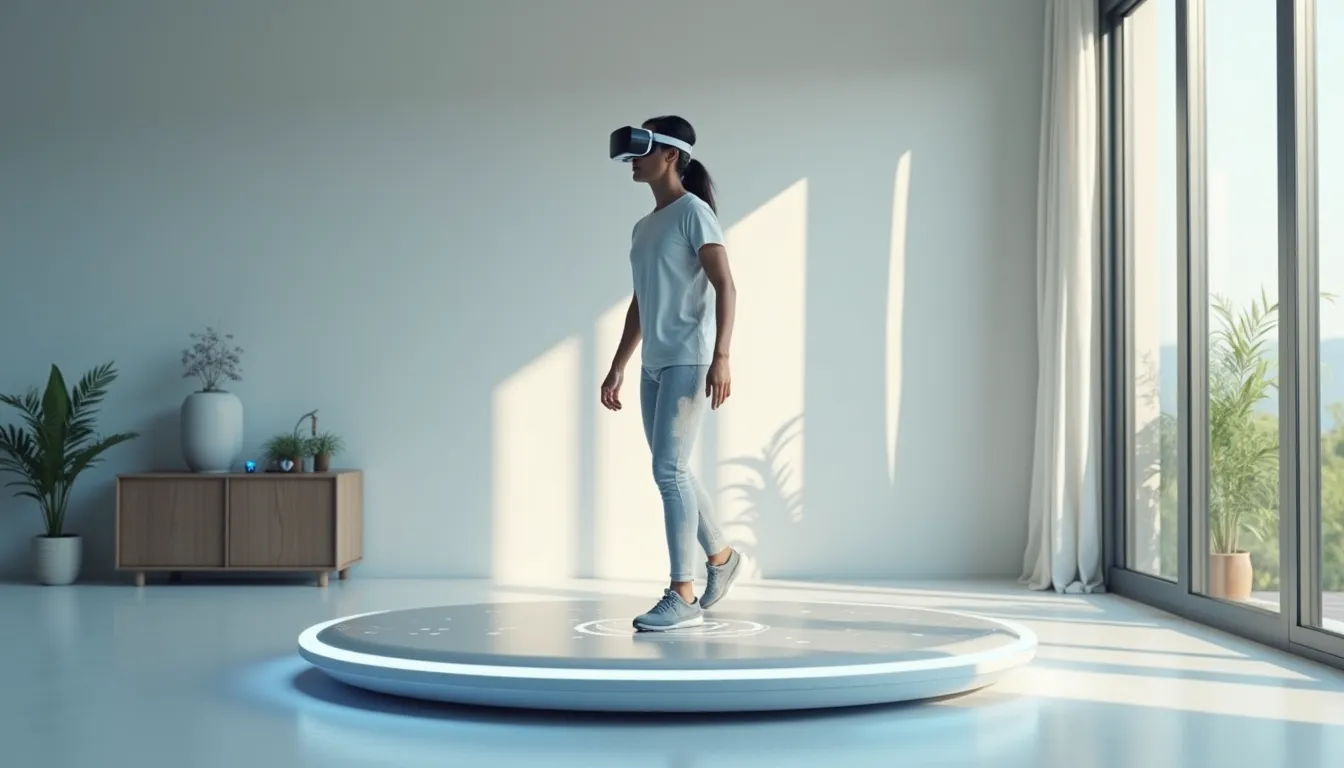 VR Gaming Running Pad: Fitness und Spielspaß vereint