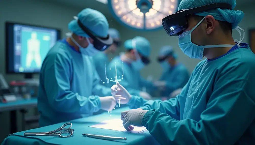 Wie die augmented reality operation die Chirurgie verändert